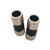 GJ0511-01 F Type 10pcs RG6 Compression 2.7cm Snap Seal Plug Connector