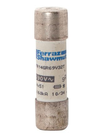 H1017182J 10A Cartridge Fuse, 14 x 51mm