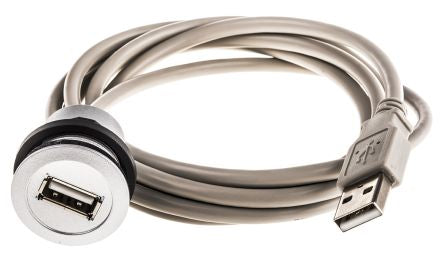 09454521922 Male USB A to Female USB A USB Extension Cable, 1.5m