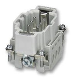 HC-B 6-I-UT-M Heavy Duty Connector Insert, Heavycon Series, 6 Contacts, 2 Row