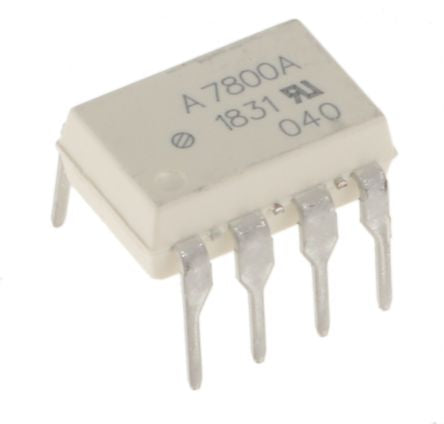 HCPL-7800A-000E 7800A-000E Broadcom, Isolation Amplifier, 5 V, 8-Pin