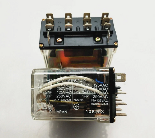HG4-DC24V RELAY GEN PURPOSE 4PDT 20A 24V