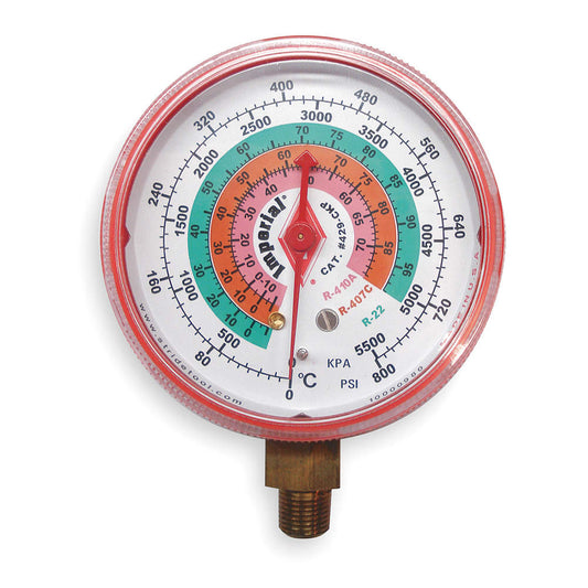 423-CR IMPERIAL 423-CR Replacement Gauge High Side Colour Red