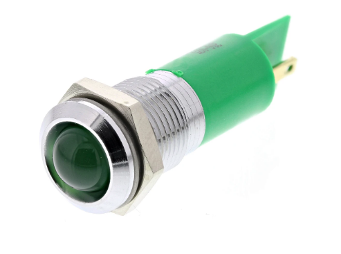 CMD210872 Green Indicator, 24 V dc, 14mm Mounting Hole Size