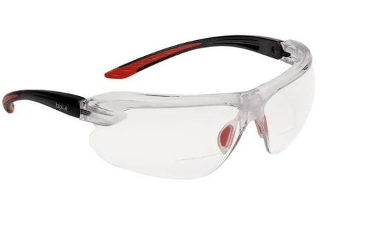 IRIDPSI2.5 Bolle IRI-s Anti-Mist UV Safety Glasses, Clear Polycarbonate Lens, Vented