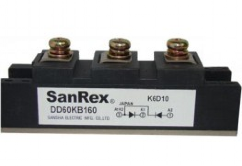 KD110F-40 110Amp, 400V Dual Diode Module, Common Cathode
