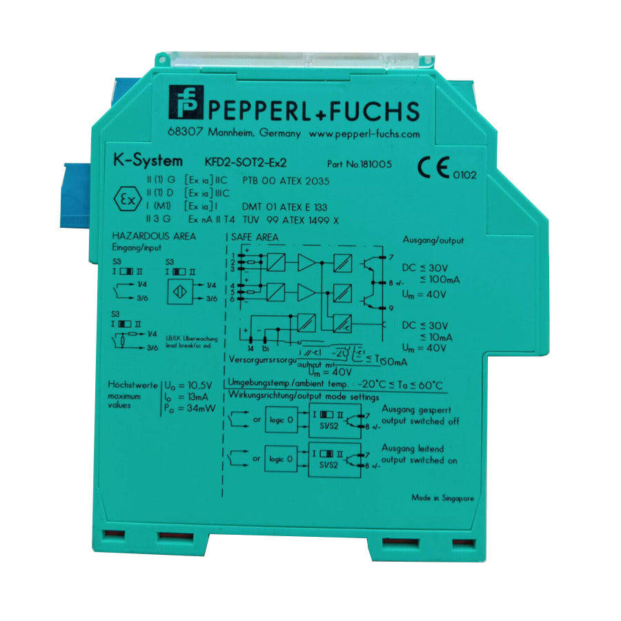 KFD2-SOT2-EX2 TRANSFORMER ISOLATED BARRIER AMPLIFIER