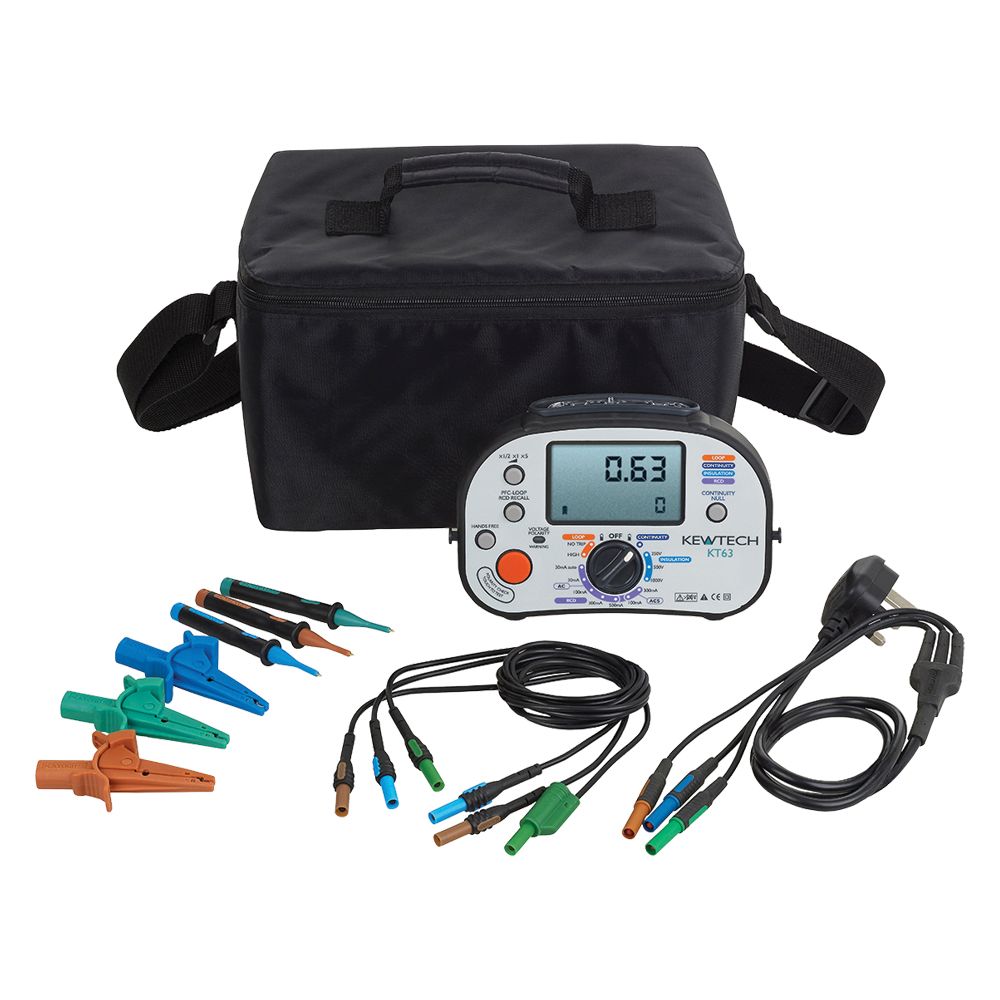 KT63Dl Digital Multifunction 5 In 1 Tester With Polarity Check