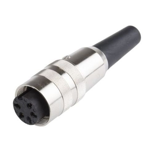 KV 50/6 KV 5 Pole Din Socket Socket, DIN EN 60529, 5A, 250 VAC