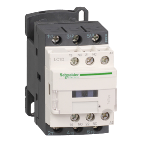 LC1D09B7 Pole Contactor, 9 A, 24 V ac Coil
