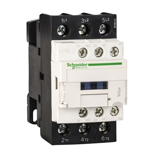 LC1D38F7 3 Pole Contactor AC-3 - <= 440 V 38 A - 110 V AC 50/60 Hz coil