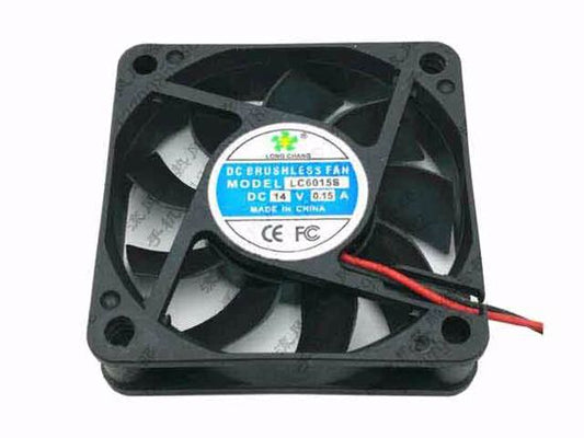 LC6015S Server - Square Fan LC6015S, DC 14V 0.15A, 2-Wire