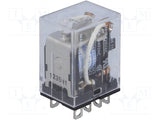 LY2 110/120AC  Non-Latching Relay - DPDT, 110/120V ac Coil, 10A , 2 Pole