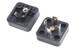 CMD8118231 3P+E DIN 43650, Male Solenoid Valve Connector