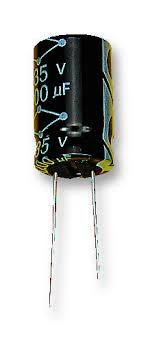 ECA1JM101 100μF Electrolytic Capacitor 63V dc, Through Hole
