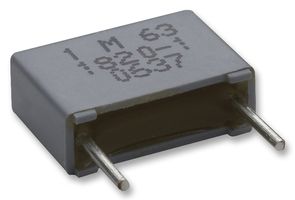 MKT1820510065 DC Film Capacitor, 1 µF, 63 V, Metallized PET, ± 10%