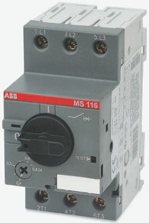 MS116-2.5- 3P Motor Protection Circuit Breaker, 690 V
