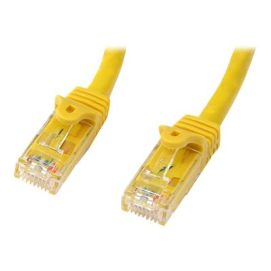 N6PATCH75YL 75ft CAT6 Ethernet Cable - Yellow Snagless Gigabit CAT 6 Wire - 100W