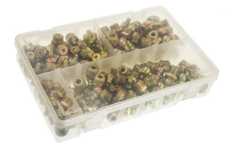 CMD1954059 Grease Nipple Kit Contains H1 Straight 1/4 in BSP (x50)
