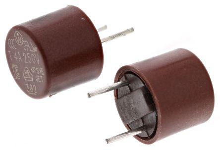 3821160041 - 1.6A Radial T Leaded PCB Mount Fuse, 250V ac