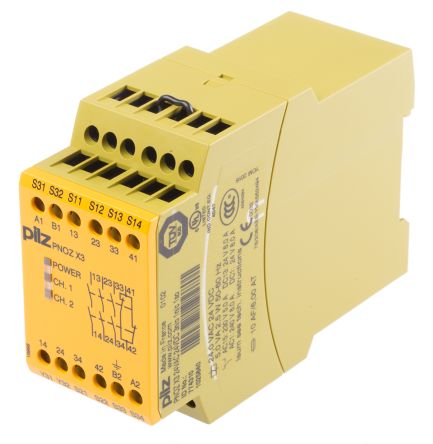 Safety Relay Dual Channel