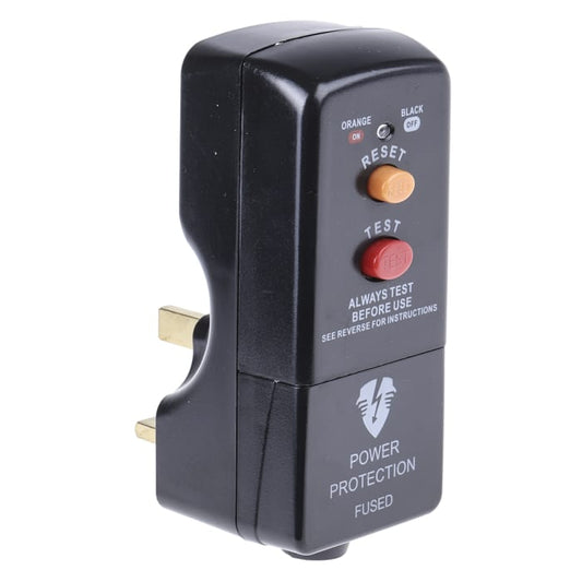 PRCDKB-MP Masterplug RCD Plug Adapter 2 Pole ,Rated At 13A,240 V ac