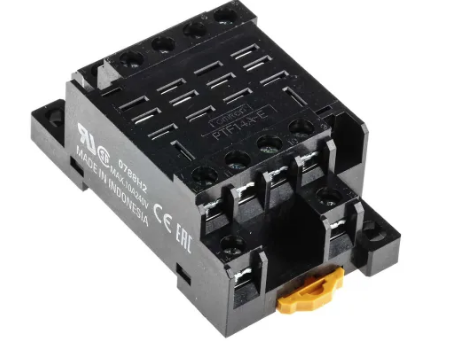 PTF14A-E Relay Socket for use with LY4, LY4-D, LY4F, LY4N, LY4N-D2 14 Pin