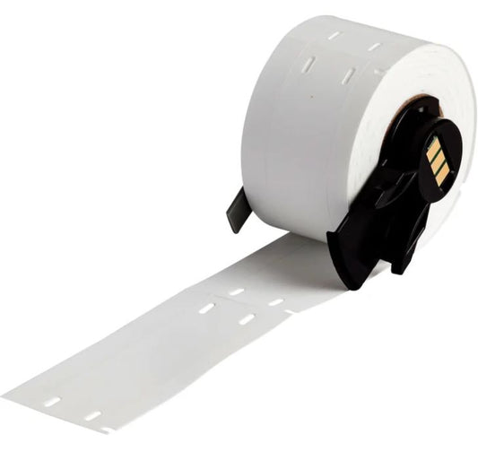 PTL-12-109 - Brady - B-109 Rigid Polythene White Cable Labels, 19.05mm Width, 76.2mm Height