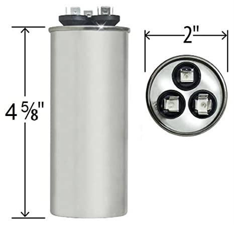 PW-CAP-30/5/370-440V PowerWell 30 + 5 MFD uf 370 or 440 Volt