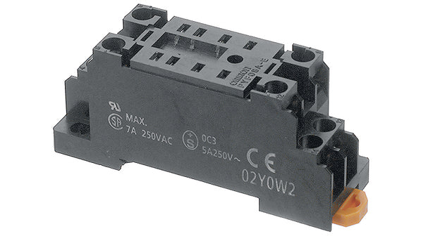PYF08A-E 2 Pin Relay Socket, 250V ac