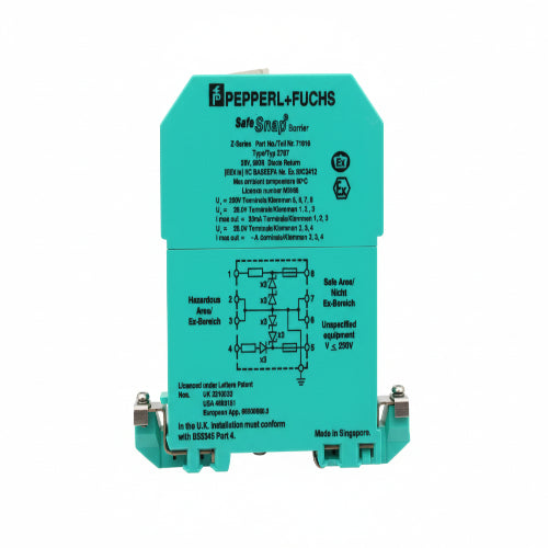 71816 PEPPERL+FUCHS Z787 ZENER BARRIER