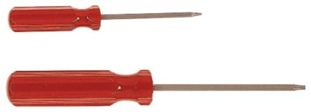 Chrome Vanadium Steel Engineers Screwdriver, Torx T7 Tip, Cellulose Acetate