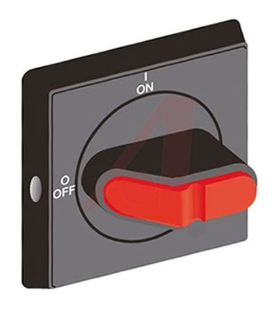 1SCA105215R1001 OHBS2AJ1 - ABB - Black Rotary Handle, 1SCA Series