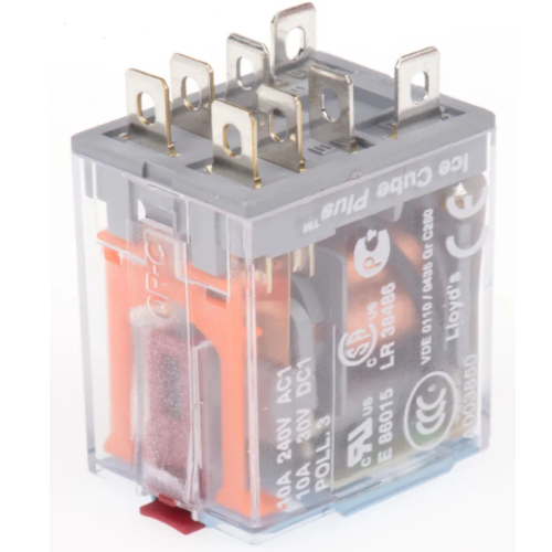 C7-A20X / AC 115 V Plug In Power Relay, 115V ac Coil, 10A Switching Current, DPDT