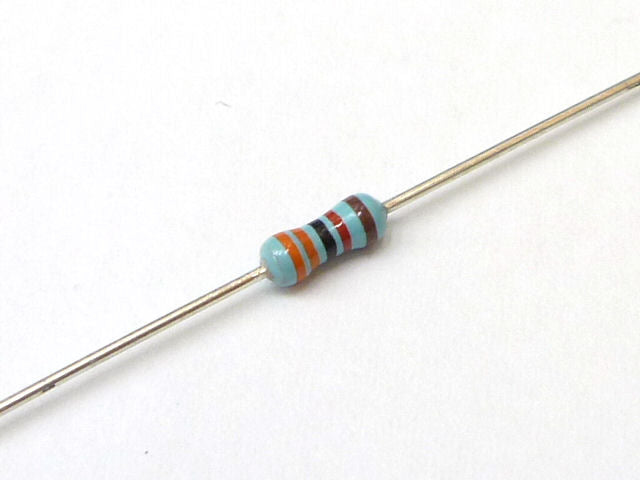 MF1/4CC1001F Metal Film Resistor ±1% ±50ppm/°C MF1/4CC1001F