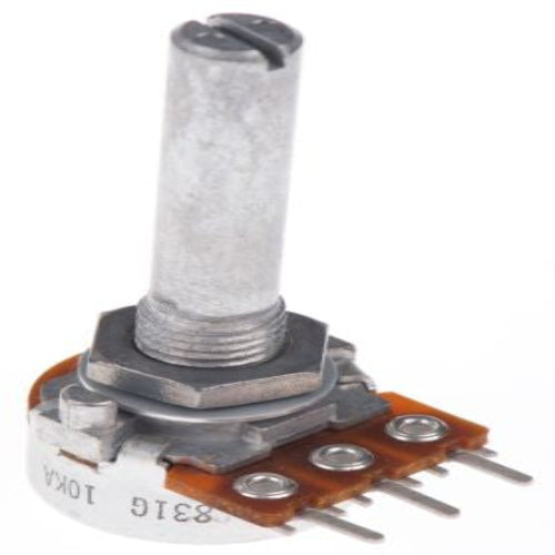 RK1631110TV9 Rotary Carbon Film Potentiometer with a 6 mm Dia. Shaft