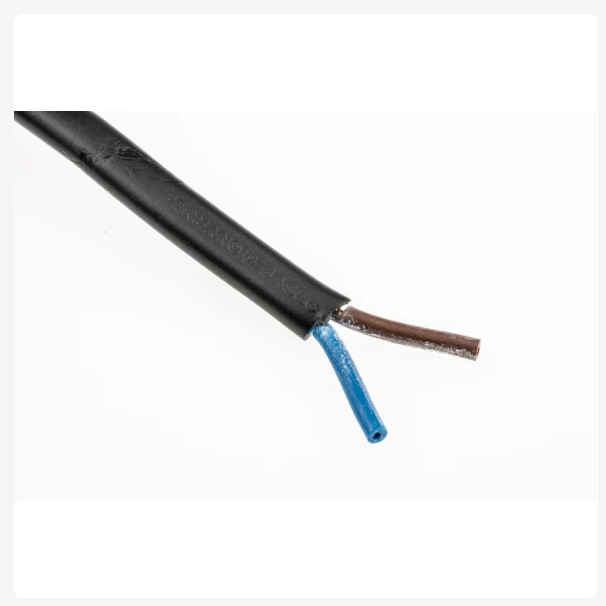 CMD491-829 - 2192Y 2 Core, Black PVC Sheath Power Cable +70°C