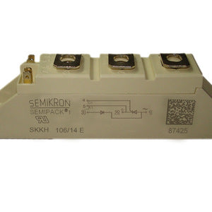 SKKH106/16E Thyristor / Diode Module, Series Connected, 106 A, 1.6 kV