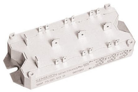 SKM40GD123D D 67 , N-Channel 3 Phase Bridge IGBT Module, 40 A max, 1200 V
