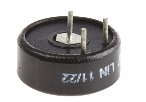 PC910 4K7 RS Through Hole Trimmer Potentiometer 1W Top Adjust TE Connectivity