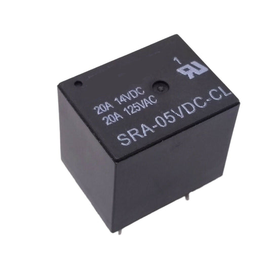 SRA-05VDC-CL Relay, 5V DC/14V DC 20A