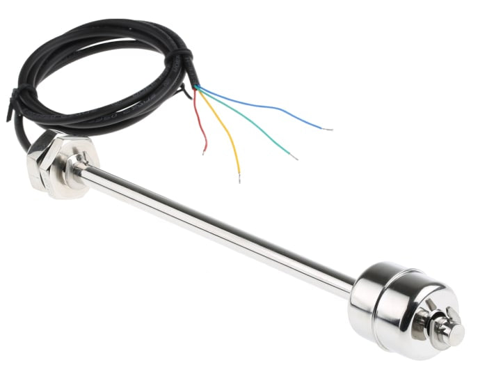 SSF67A25B175 Vertical Float Switch, Stainless Steel, Direct Load