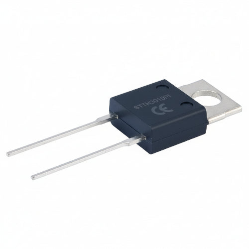 STTH3010PI Fast / Ultrafast Diode, 1 kV, 20 A, Single, 1.3 V, 42 ns, 180 A