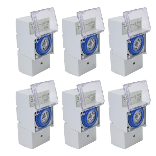 SUL181H Motor Rotation Indicator, Programmable Timer Switch Mechanical 24 Hours 110-230vac Din Rail Sul181h Power Controller Used for Street Light, Household Appliance Etc