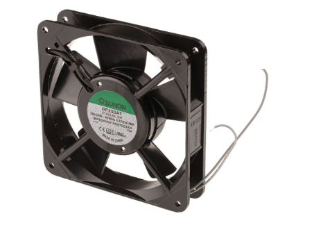 DP203AT-2122LSL.GN C Axial Fan, 120 x 120 x 25mm, 46cfm, 13W
