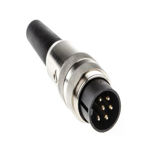 SV 6 Pole Din Plug Plug, DIN EN 60529, 5A, 250 V ac