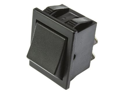 C1350ALAAB Double Pole Single Throw (DPST), Latching Rocker Switch
