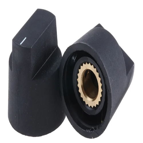 CMD466-4995 Black Potentiometer Knob
