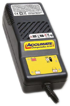 TM07SAE AccuMate SAE Lead Acid 12V 1.2A Battery Charger