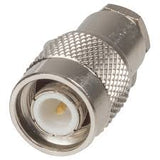 CMD136825 Straight 50Ω Cable Mount TNC Plug, Solder Termination